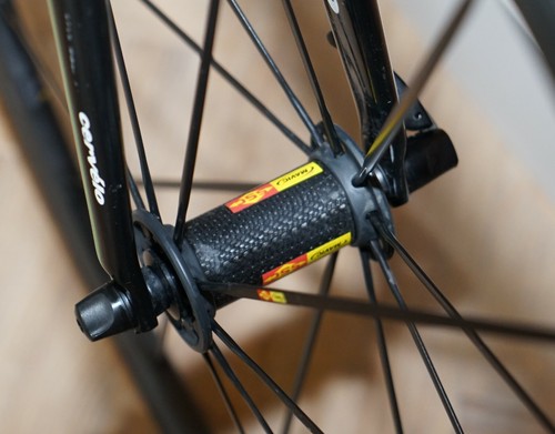 CERVELO R5 FULL CARBON 61CM KSYRIUM SLR WHEELSET SRAM FORCE GROUPSET ROAD BIKE - Picture 5 of 12