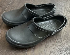 Crocs Women's Mercy Work Clog Black 10876 Size 7