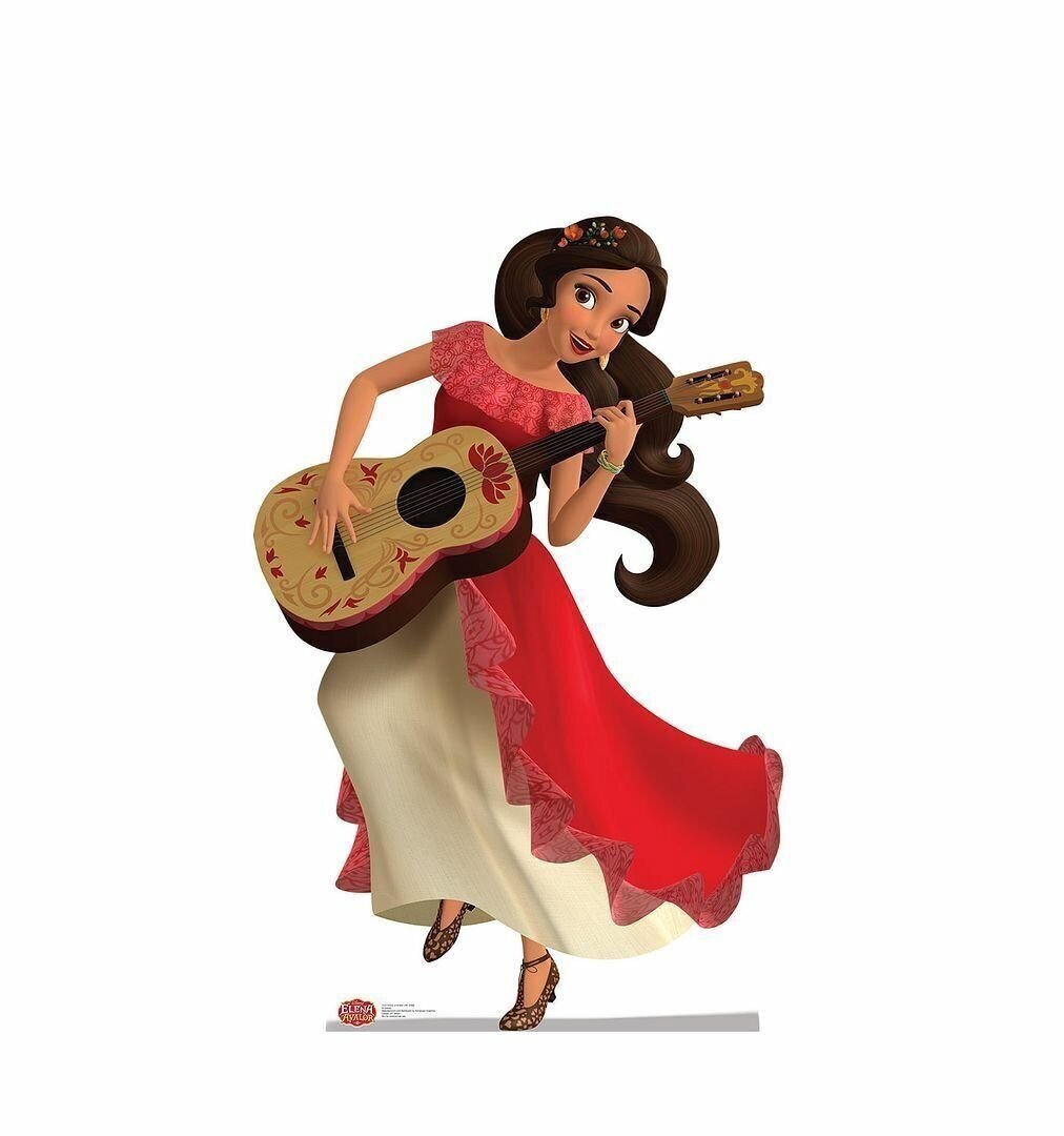 Elena of Avalor with Guitar Cardboard Cutout Standup Standee - Disney