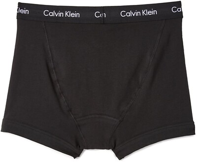 Calvin Klein Men's 237460 Cotton Stretch Multipack Trunks Underwear Size S