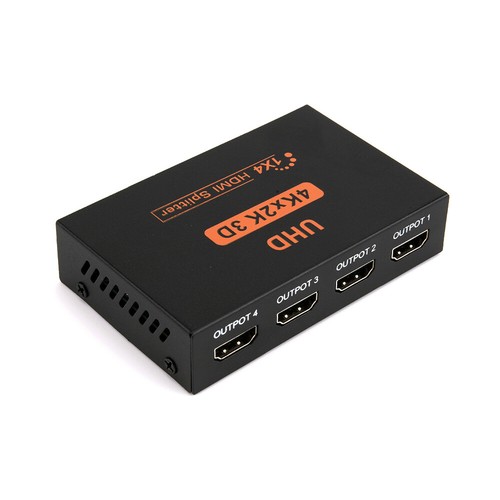 HDMI Splitter 1 In 4 Out 3D 4K 2K UHD HD Video Switch Switcher Amplifier Adapter - Picture 10 of 12