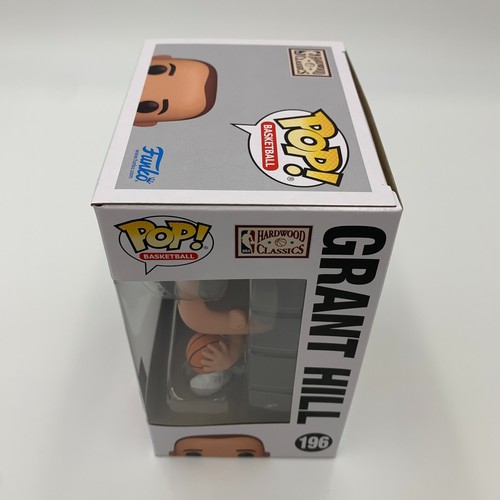 Funko Pop! Figura Vinilo Grant Hill #196 Detroit Pistons Clásicos NBA con PROTECTOR - Imagen 7 de 14