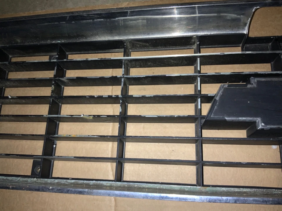 原始设备制造商通用 1973 - 1974 雪佛兰 350 C10 K10 卡车格栅清洁实心 73 74 — 第 4/4 张图片