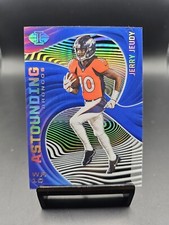 2020 Panini Illusions Astounding Blue Jerry Jeudy Broncos
