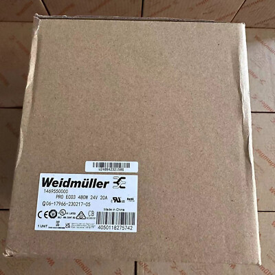 1PC New For Weidmuller 1469550000 PRO ECO3 480W 24V 20A Power Supply In Box#QW