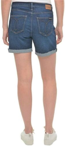 Pantalones cortos de mezclilla con rollo para mujer Calvin Klein - Imagen 4 de 14