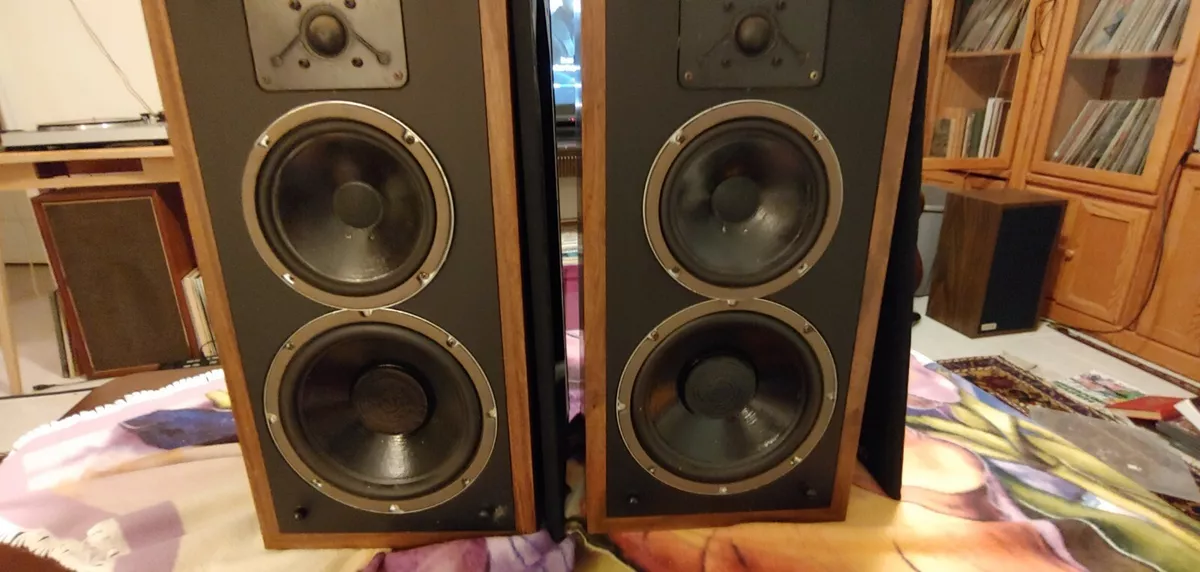 VINTAGE Polk Audio Model V Speakers 3 way