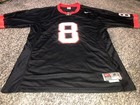 Vintage Nike Team Georgia Bulldogs Black #8 Ncaa Football Jersey Size Med +2"