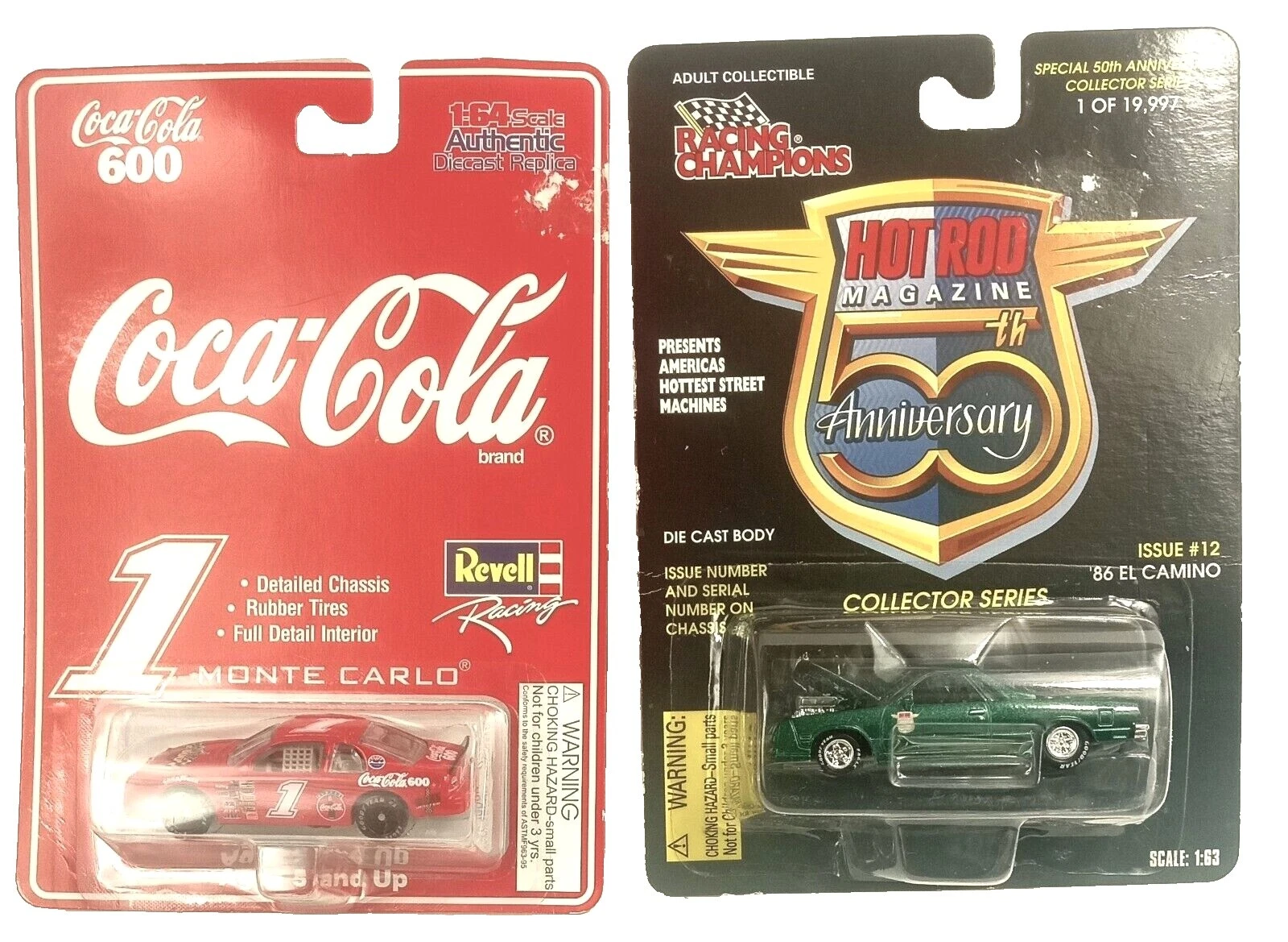 Racing Champions Coca-Cola Diecast Cars, Trucks & Vans