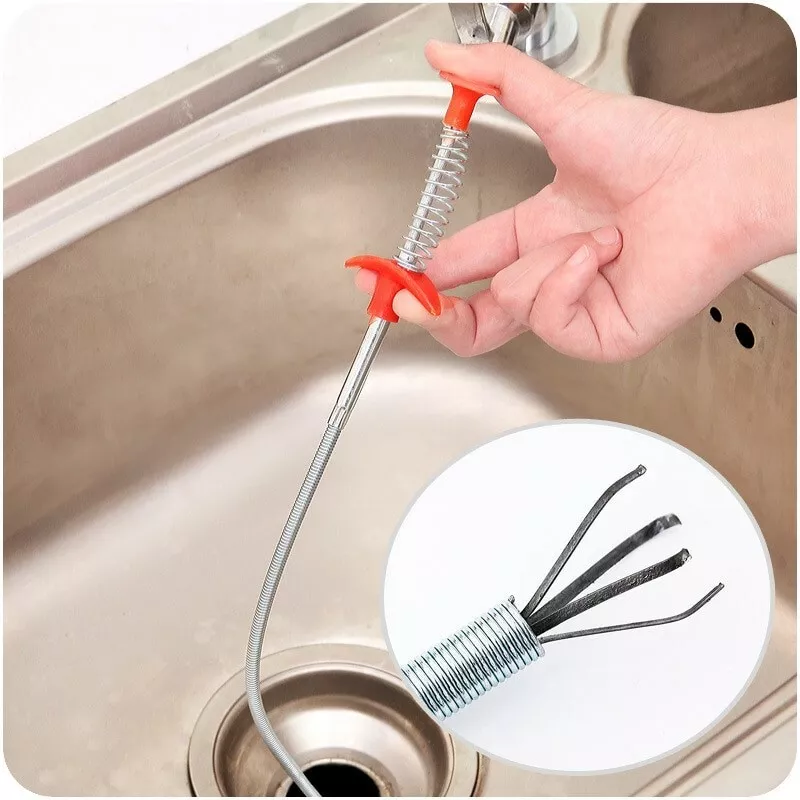 Sink Cleaning Tool Drain Cleaner for Kitchen Clog Remover Pipe Dredging tool  New