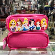 Princess Pencil Case Pouch Pink Approximate Size: 8.0" X 3.0" X 2.0"