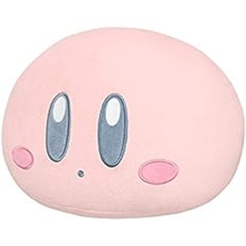 Muñeca de peluche Kirby Poyopoyo cojín suave W34 × D30 × H26 cm Nintendo de Japón nueva - Imagen 2 de 8