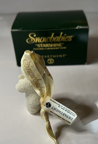 Snowbabies Dept. 56 “Starshine”Swarovski CrystalOrnament With Box 5605731 New - Picture 2 of 2