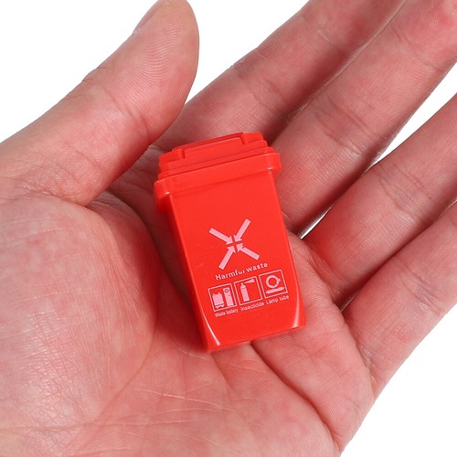 5pcs Miniaturmüll -Mülleimer Mini -Mülleimer für Outdoor -Szenen für - Bild 6 von 12