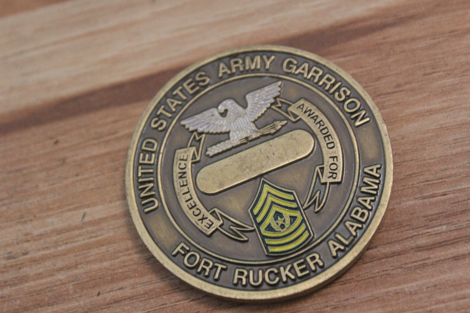 U.S. Army Garrison Fort Rucker Alabama Challenge Coin eBay