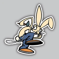Blink 182 Vinyl Sticker/Decal -Skankin' Bunny Rabbit -Punk Rock -Mark Tom Travis