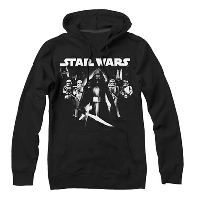 Star Wars Episode 7 Close Ranged Men's Drawstring Hooded Sweatshirt - NWT