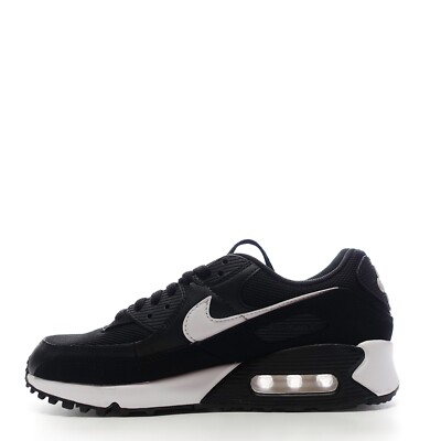 Nike Air Max 90 Black White Women's Size 9 Running Shoes Sneakers