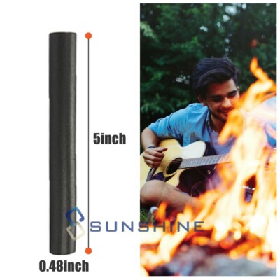 Fire Striker Ferrocerium Acciarino Per Accensione Fuoco In Bushcraft Asta Ferro Acciaio - Foto 2