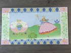 NIB Children Stool Princess Frog Carriage Multicolor 15X8.5X7.5 in