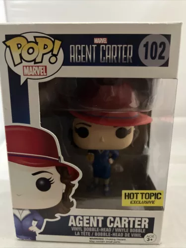 Funko Pop! Vinyl: Marvel - Agent Peggy Carter (w/ gold orb) - Hot Topic...