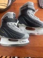 Nike x LL Bean Flexposite Ice Skates Boys Kids Size 2 Hockey Easy-on