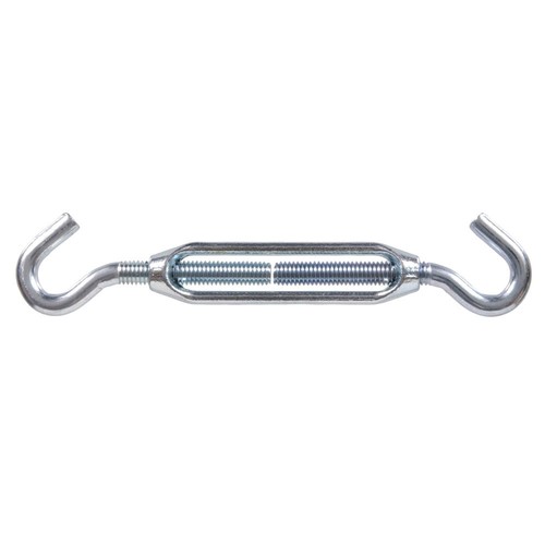 Hillman 3/8-16 x 16-1/4-Inch Zinc Plated Steel Hook & Turnbuckle 321926