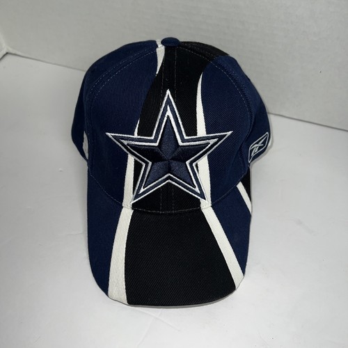 Vintage Dallas Cowboys Reebok NFL Equipment Hat Big Star Logo Cap 90s