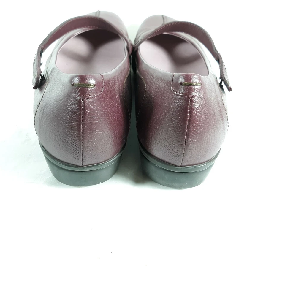 Stonefly Mujer UE Talla 37 Estilo Mary Jane Cuero Rosa Oscuro Superior Foto 4 de 4