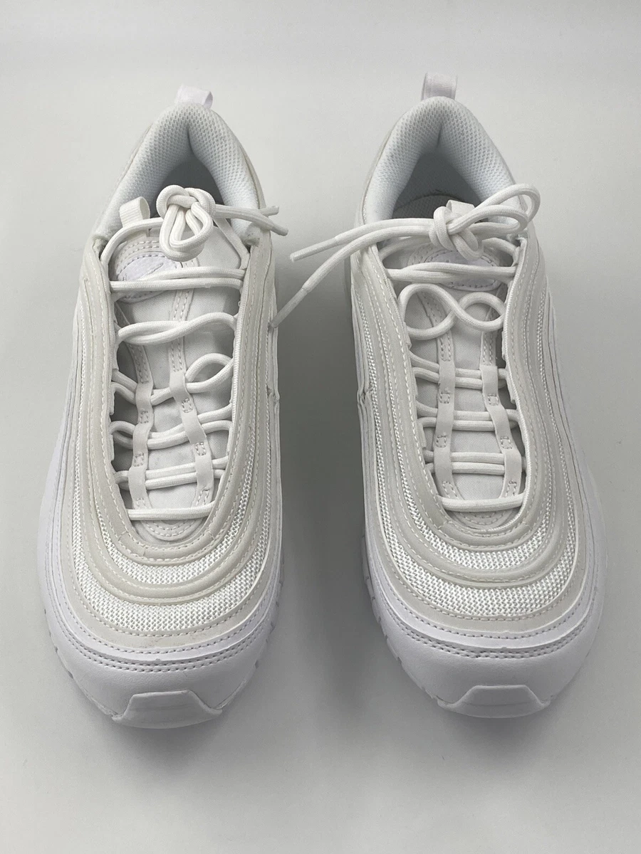 NEW Nike Women s Air Max 97 Triple White DH8016 100 Size 10 Men s Size 8.5