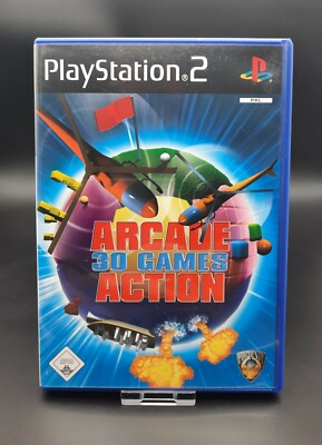 Arcade Action - 30 Games   PS2 Spiel   PAL   OVP - Top Zustand
