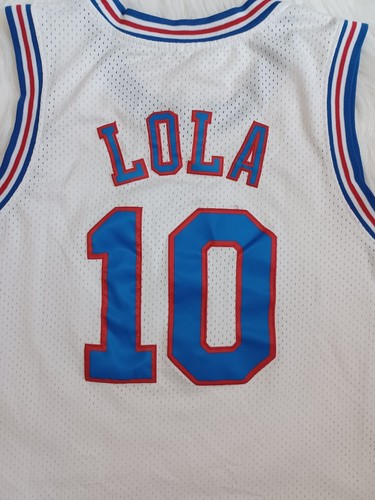 Space Jam Tune Squad Jersey Lola 10 White Size S - Picture 4 of 9