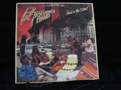 Pat Travers-Heat in the Street-Guitar-Polydor-1978-Record-Album-Vinyl-LP
