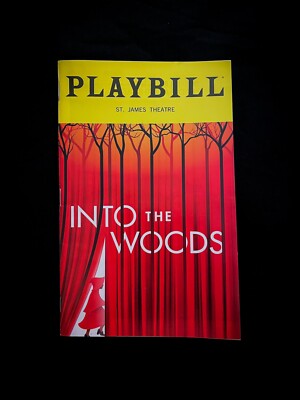 INTO THE WOODS Broadway Playbill Sara Bareilles, Cheyenne Jackson, Patina Miller