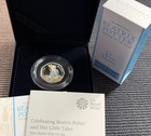 2018 Peter Rabbit SILVER PROOF 50p coin boxed CoA Royal Mint Beatrix Potter