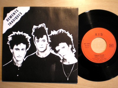 DEMENTS TRAGIQUES Rare Original French 7'' Street Punk Rock KBD Metal Urban
