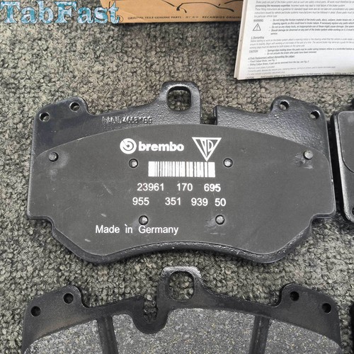 4S0698151M Genuine Lamborghini Huracan 5.2 Front Brake Pad Kit With Sensor 18-20 - Foto 5 di 10
