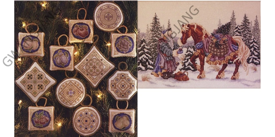 Leisure Arts Best of Teresa Wentzler Christmas Collection Cross Stitch Book Eng - Image 3 of 4