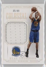 2014-15 Panini National Treasures Colossal Jerseys 35/99 Klay Thompson #20 k4s