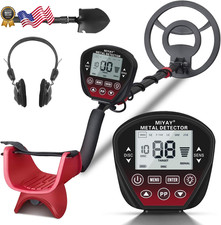 Metal Detector for Adults Gold Metal Detectors Lightweight with LCD Display