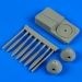Quickboost 48622 - 1:48 Dornier Do 215 propeller w/tool for ICM  - Neu