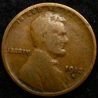 1913-s Lincoln Wheat Cent. Rare semi-key date