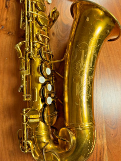 Sax alto 1934 Naked Lady Conn 6m prodotto primo anno con collo Metro NY