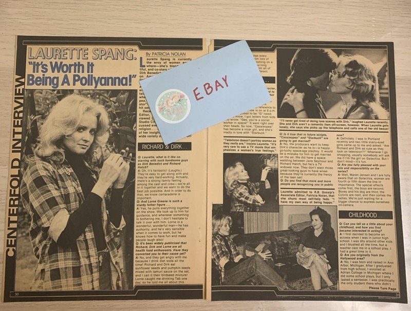 Laurette Spang - Vintage Clippings (Battlestar Galactica)