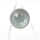2021 Canadian Silver Maple Leaf 1oz .9999 Queen Elizabeth's II Effigy On Reverse