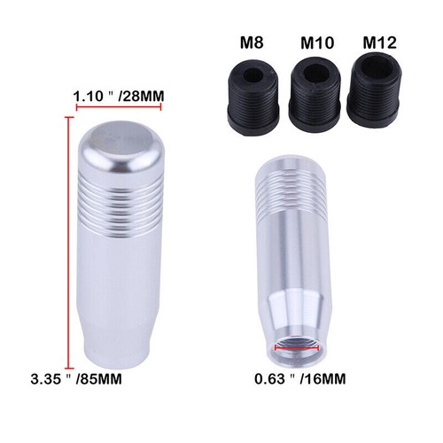 Aluminum Car Manual Gear Stick Gearstick Shift Shifter Lever Knob Universal 85mm - Picture 8 of 12