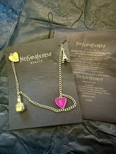 Yves Saint Laurent YSL beauty VIP Gift Mon Paris Chain Cell Phone Or Purse Charm