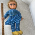 Vtg Mrs Beasley Doll 1967 By Mattel No Talk Needs Clean Remade Glasses Cord Pull