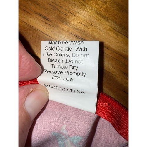 Prinzessin Polly Damen Blumen Crop Top rot M 8 Rüschen Prärie Milchmädchen Cottagecore - Bild 11 von 12