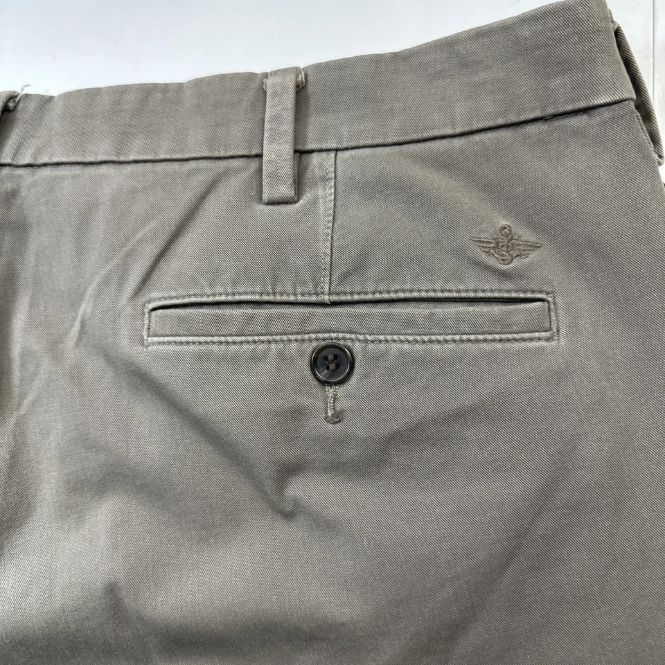Dockers Mens Pants Classic Fit Workwear Olive 42X32 #227 - Image 2 of 4